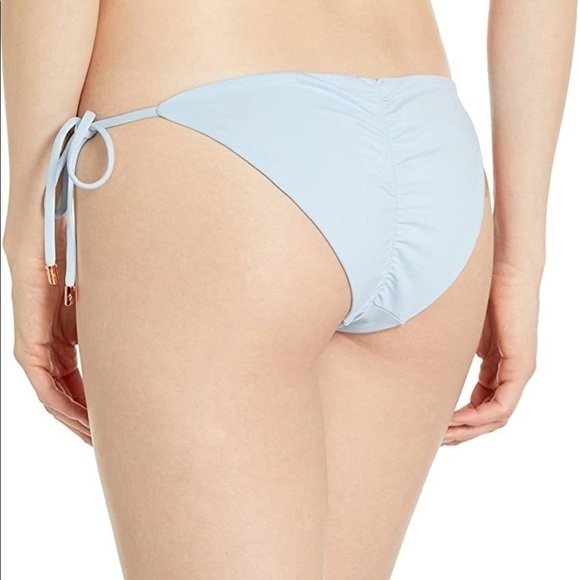 Maaji Sunny Tie Side Reversible Signature Cut Bikini Bottom Small blue - Picture 2 of 7